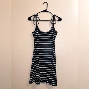 Urban Outfitters Black and White Stripe Dress